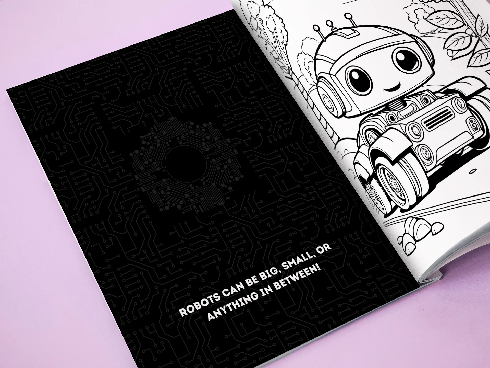 Robo Doodles – A Journey in Color and Imagination (Volume I) detail image